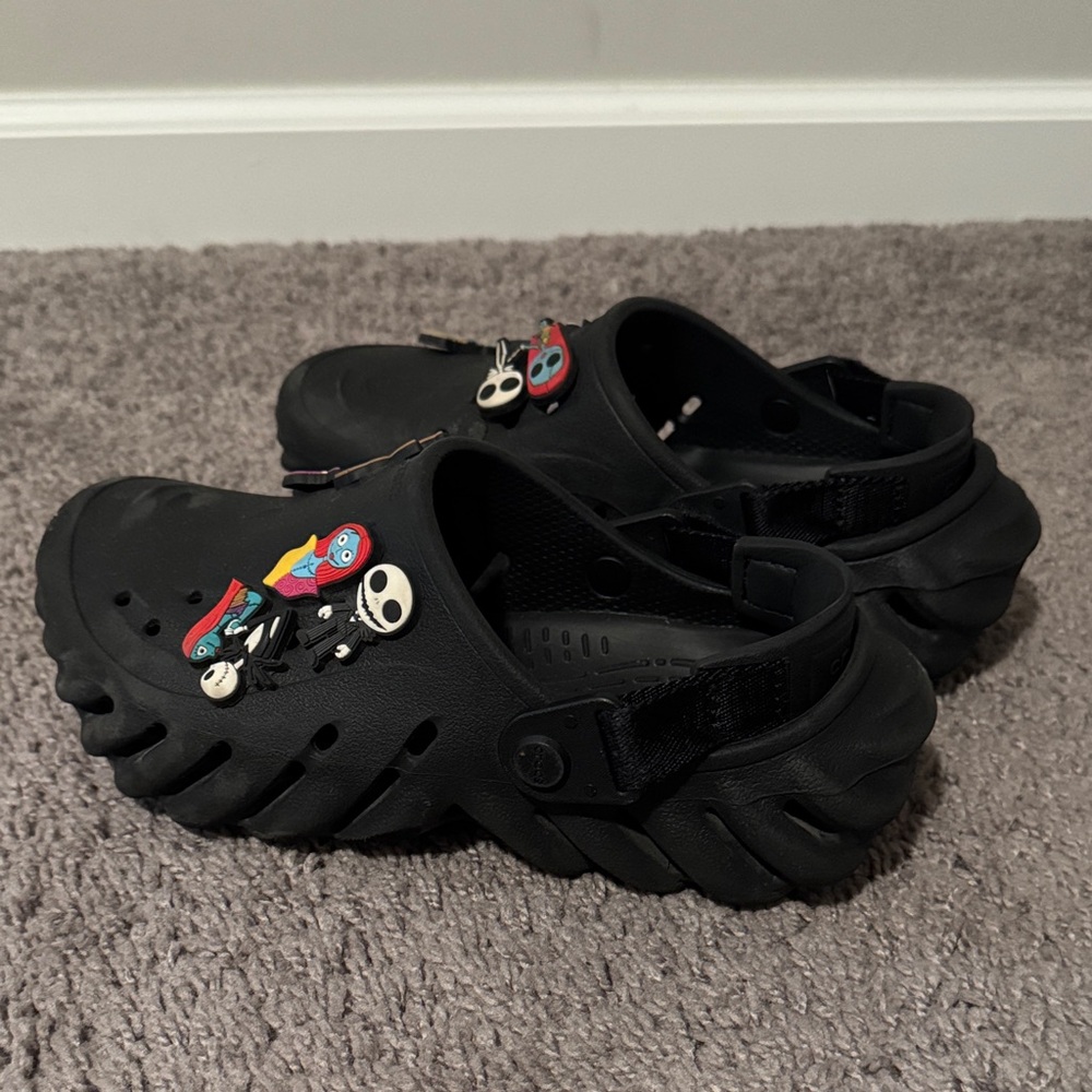 Kids Black Echo Crocs